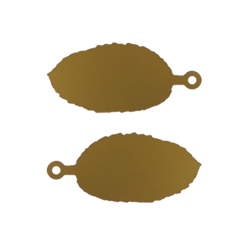 Aluminium blaadje dubbelzijdig